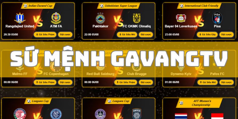 Sứ mệnh GaVangTV